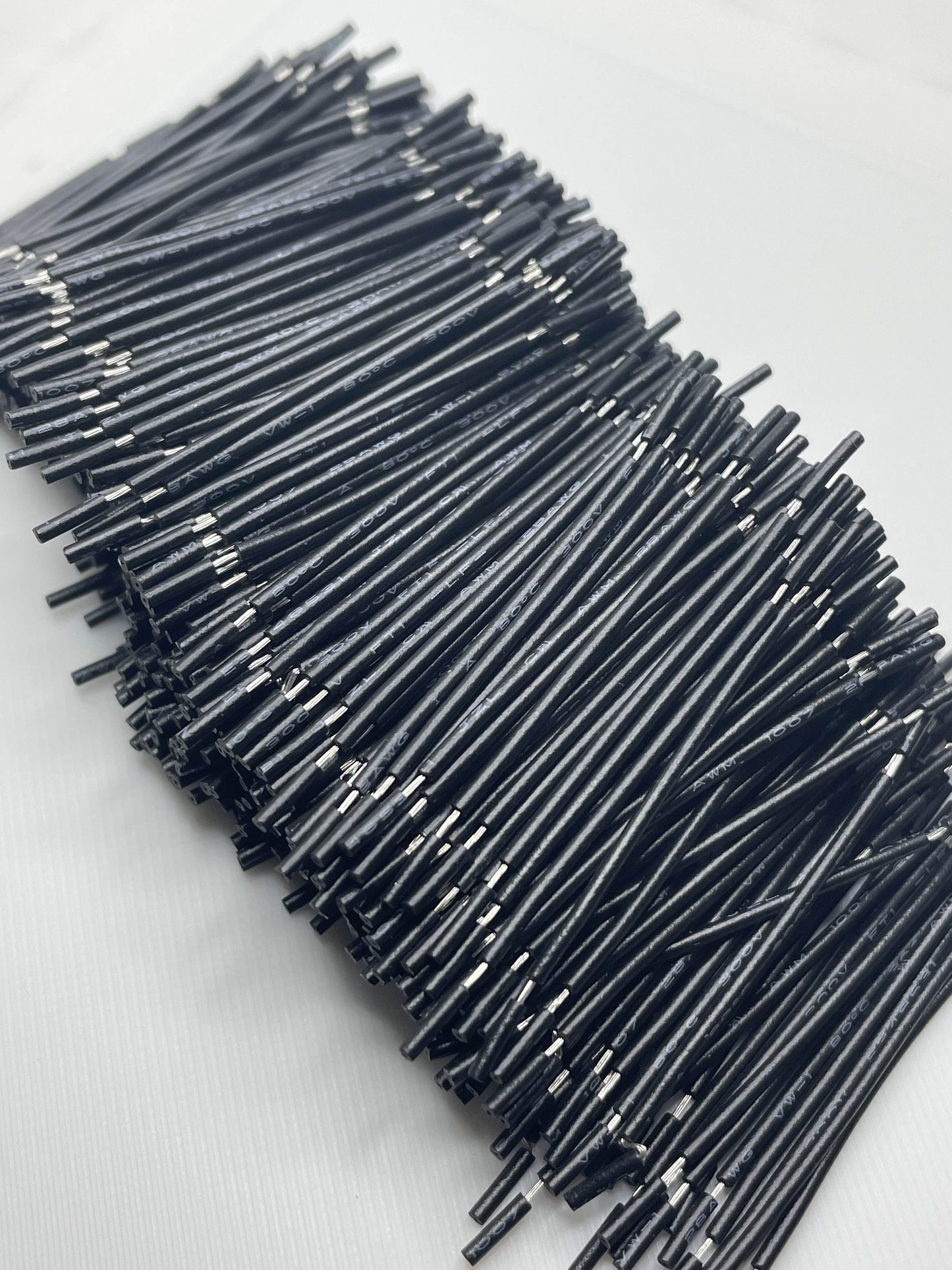 100 Pack - 40mm Jumper Wire - Cut, Stripped, and Tinned