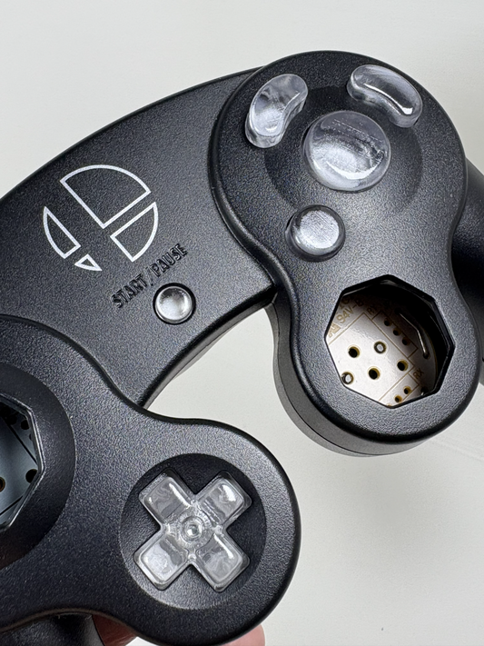 Clear Bald GameCube Button Set