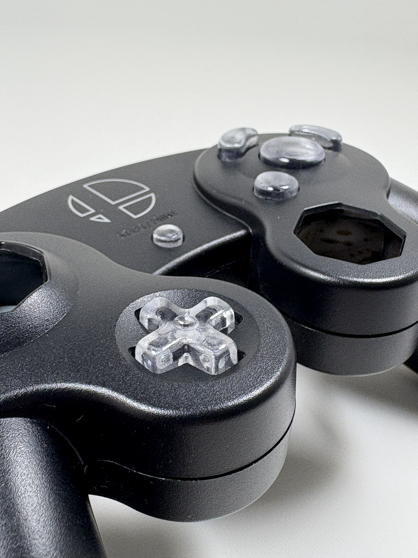 Clear Bald GameCube Button Set