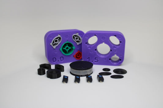 ABXY MouseClick Kits for GameCube Controller Buttons