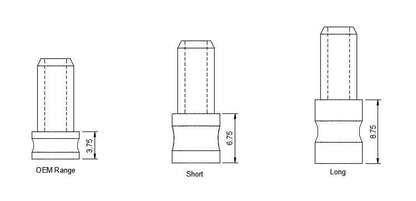 Conductive Domeless Trigger Plugs for Nintendo GameCube Controllers